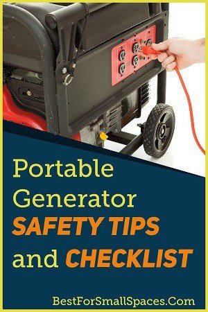 Portable Generator Safety Tips and Checklist