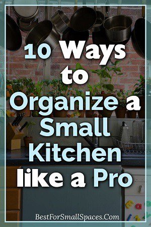 organize a small kitchen like a pro